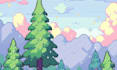 create pixel art background, game scene, tileset and rpg assets