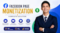 complete facebook page monetization organically
