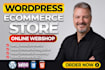 erstelle einen woocommerce onlineshop, ecommerce website und wordpress shop
