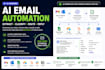 build ai email extraction and processing automation