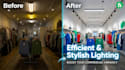 optimize led lighting for commercial spaces