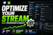 optimize your twitch or kick stream for better performance and visibility