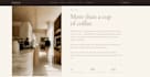 design a modern restaurant or cafe website