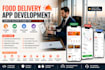 develop food delivery app with the live tracking and driver panel
