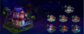 design 2d game environment concept art