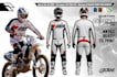 create a professional motocross jersey set design concept