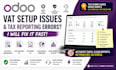 correct odoo vat setup issues and fix tax reporting compliance modules errors