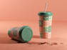 do creative paper cup packaging design