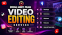 do podcasts, interviews and vlogs video editing with thumbnails