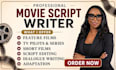 write movie script, screenplay, feature film script, scriptwriting, short film