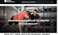 design wix personal trainer website bodybuilding personal training website