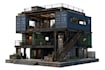 create modern container house ai designs