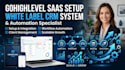 setup gohighlevel saas white label CRM system