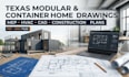 engineer texas modular prefab container home mep hvac cad construction drawings