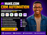 make com automation made com n8n automation fix make com crm api integration