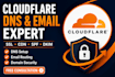 cloudflare dns SSL CDN email routing setup and domain security configuration pro