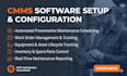 setup and configure cmms software for preventative maintenance