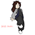 draw your oc in a cartoonish style