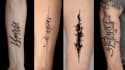 create arabic and persian minimal calligraphy tattoo