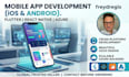 do mobile app development flutter ios android creation ui ux cloud azure
