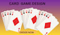 design stunning card game , card deck