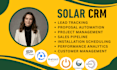 setup solar CRM sunbase solarvu soloport solarlogic enact toolbase helioscope