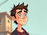 draw funny cartoon illustration