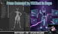 create a custom vrchat 3d avatar with unity setup and full body tracking ready
