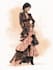 sketch a fashion illustration