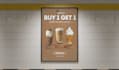 design professional beverage posters