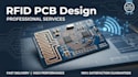 develop rfid tracking pcb design with uhf antenna