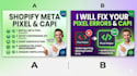 setup meta pixel, conversions API, and fix tracking issues on shopify