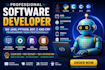 do python, java, cpp, sql, bot development, automation, web and software program