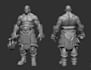 2d 3d model rig sculpt 52 arkit blendshape blender cc5 cc4 zbrush c4d