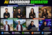 create ai generated backgrounds for your photos