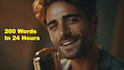 create a professional male italian voiceover