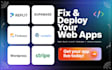 fix lovable website replit ai mobile app deployment supabase firebase base44 app