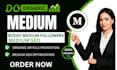 do massive medium article promotion