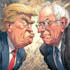 do a political cartoon art