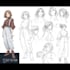 create professional anime character sheet and reference