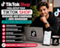 create professional tiktok shop setup, product listing and store optimization