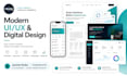 do modern graphic design, logo design,  and motion graphics
