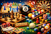 develop board game, chess game, 8 ball pool game, blackjack, baccarat, ludo game