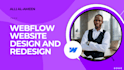 build and develop a webflow website and figma