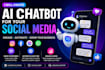 create aichatbot for your social media website telegram n8n
