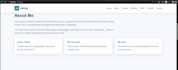 develop a responsive react js frontend website