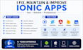 fix ionic capacitor android and ios build errors