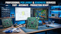 create professional pcb layouts and schematic designs