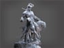 do collectible statues, creature design, game character, zbrush character design