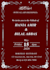 design elegant muslim wedding invitation templates